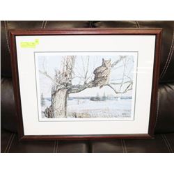 ON THE LOOKOUT BY PAUL RANKIN 1994, 21X26