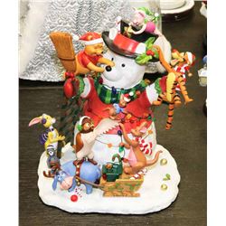 WINNIE THE POOH DISNEY ILLUMINATED SNOW BEAR