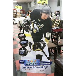 SYDNEY CROSBY CARDBOARD STAND UP.