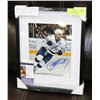 Image 1 : FRAMED STEVEN STAMKOS AUTOGRAPH W/ JSA COA.