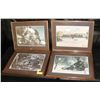 Image 1 : LOT OF 4 FRAMED PRINTS BY W. TOLKINS