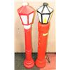 Image 1 : LOT OF 2 CHRISTMAS LIGHT LANTERNS
