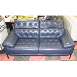 NAVY BLUE LIFT BACK 78" SOFA