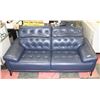 Image 1 : NAVY BLUE LIFT BACK 78" SOFA