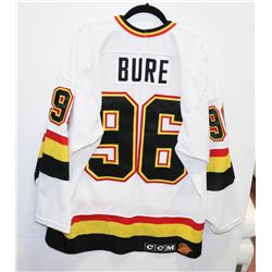 VANCOUVER CANUCKS BURE JERSEY, MENS LARGE