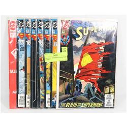 DEATH OF SUPERMAN COLLECTORS COMICS