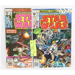 #2 AND #6 STAR WARS COLLECTORS COMICS