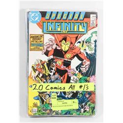 LOT OF 20 #1 COLLECTOR COMICS
