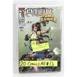 LOT OF 20 #1 COLLECTOR COMICS