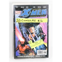 LOT OF 20 #1 COLLECTOR COMICS