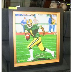 WARREN MOON EDMONTON ESKIMOS CANVAS, RARE 2 OF 2