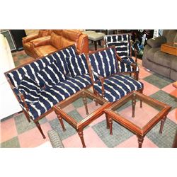 5 PIECE HANDMADE TURKISH FURNITURE SET