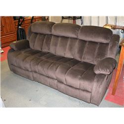 SAGE FABRIC RECLINING 80" SOFA