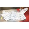Image 1 : LOT OF OVER 100 WHITE HANGERS.