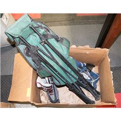 SIZE 11 NIKE FLEXPOSITE ROLLER BLADES AND 2