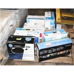 LOT OF ASSORTED PRINTER CARTRIDGES