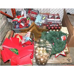 PALLET OF NEW CHRISTMAS DECORATIONS
