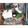Image 1 : PALLET OF ESTATE INCL PAPER SHREDDER, ADJUSTABLE