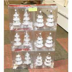6 PACKAGES OF CHRISTMAS TREE SHAPED BULBS