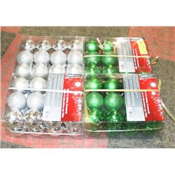 96 ASSORTED CHRISTMAS TREE BULBS