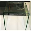 Image 1 : GLASS SHOWHOME END TABLE, 17"X17"X17"