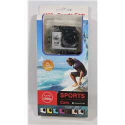 NEW 1080P SPORTS ACTION CAM WITH MOUNTS
