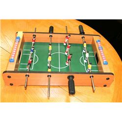 MINI FOOSEBALL TABLE AS IS