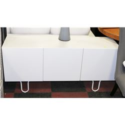 SHOWHOME WHITE SIDEBOARD, 57"X18.5"X26"