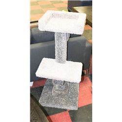 THREE TONE 3 TIER CAT TREE.