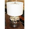 Image 1 : SHOWHOME CHROME GLASS TABLE LAMP