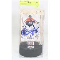 NIK KHABIBULIN GUARANTEED AUTHENTIC AUTOGRAPH