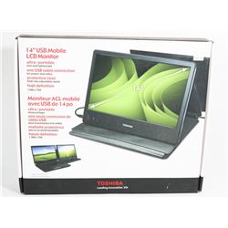 TOSHIBA 14" USB MOBILE LCD MONITOR