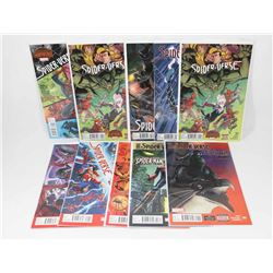 MARVEL SPIDER-VERSE COMIC BOOKS