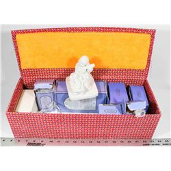 9 PIECE HEAVENLY BLESSINGS NATIVITY COLLECTION,