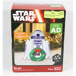 BRAND NEW IN BOX STAR WARS  4FT INFLATABLE R2D2