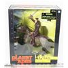 Image 1 : PLANET OF THE APES, THADE WITH BATTLE STEED