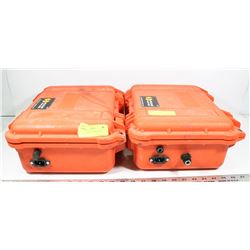PAIR OF PELICAN 1400 CASES