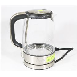BREVILLE "CRYSTAL CLEAR GLASS KETTLE"