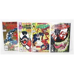 AMAZING SPIDER-MAN COMICS W/VENOM & CARNAGE