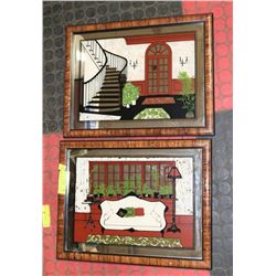 MADE IN USA TURNER DECORATIVE WALL SET OF 2