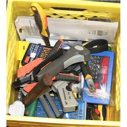 TUB OF MOSTLY NEW TOOLS