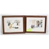 Image 1 : LOT OF 2 FRAMED PRINTS BY MARY SMITH
