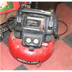 PORTER CABLE PANCAKE AIR COMPRESSOR AS IS