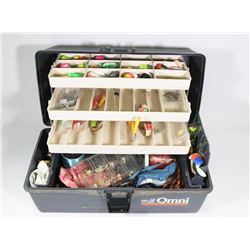 TACKLE BOX WITH CONTENTS