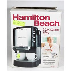 HAMILTON BEACH CAPPUCCINO MAKER NEW