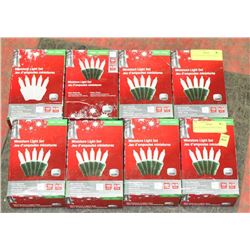 LOT OF 4 BOXES OF MINI LIGHTS