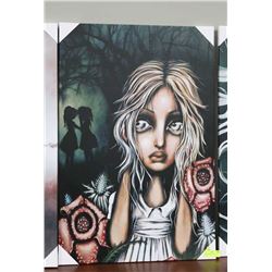 ANGELINA WRONA CANVAS,  "PSST"