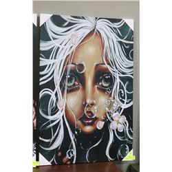 ANGELINA WRONA "WATERLILY" CANVAS