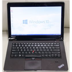 LENOVO EDGE THINKPAD E420S iNTEL i5 LAPTOP/500 GB HDD