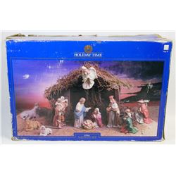 NATIVITY SCENE, 12 PIECE